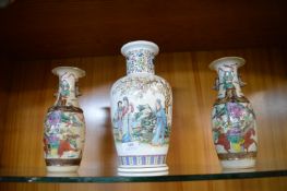 Three Chinese Vases