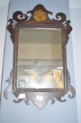 Period Mahogany Framed Mirror for Restoration