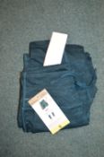*Mondetta Lady’s Teal Brushed Jacquard Leggings Size: S
