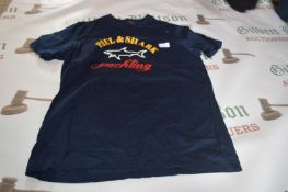 Paul & Shark Navy Yachting T-Shirt Size: M