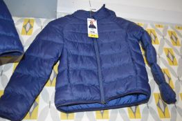 32 Degrees Heat Youth’s Blue Puffer Jacket Size: 7-8 years