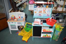 Children's Play Shop and Kitchen, and a Crazy Gold