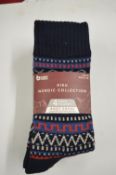 *Kuki Nordic Collection Boot Socks 4pk Size: 4-8