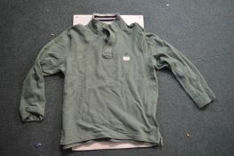 *Crew Clothing Gent’s Navy Pique Sweatshirt Size: XXL