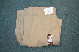 *Mondetta Lady’s Tan Lined Cargo Trousers Size: 10