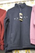 *Nautica Lady’s Navy Blue Half Zip Fleece Top Size: S