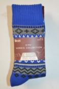 *Kiku Nordic Collection Boot Socks 4pk Size: 4-8