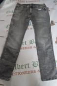 Replay Grey Denim Jeans Size: 32x32