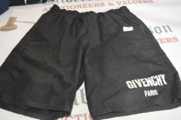 Givenchy Paris Black Swim Shorts