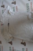 North Face White T-Shirt Size: M