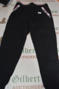 Moschino Black Leisure Pants
