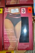 *Jezebel Lady’s Shaping Briefs 3pk Size: M