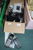 Electricals Including Panasonic Phones, TV Mounts,