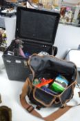 Fishing Tackle Box and Bag plus Contents