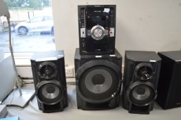 Panasonic SAAK770 Audio System with Five Disc Chan