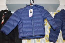 32 Degrees Heat Youth’s Blue Puffer Jacket Size: 5-6 years