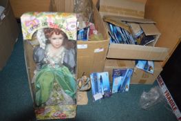 Porcelain Headed Dolls and Five Ice Age Stationery