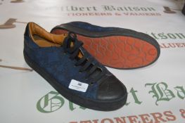 Viviane Westwood Men’s Blue Trainers Size: 9 (pre-worn)