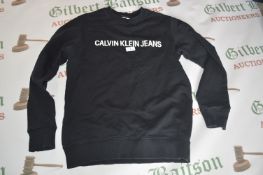 Clavin Klein Black Jumper Size: M (pre-worn)