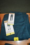 *Mondetta Lady’s Teal Brushed Jacquard Leggings Size: S