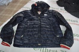 Moncler Blue Quilted Puffer Jacket