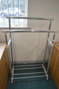 Double Clothes Rail