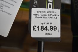 *Matrix Horizon X Pro Slim Distance Feeder Rod 10ft 30g RRP: £249.99