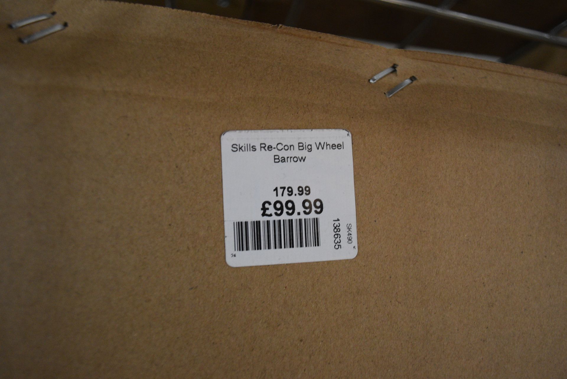 *Skills Recon Big Wheel Barrow RRP: £179.99