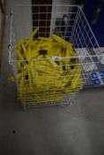 *White Mesh Basket and Contents of Bobco Simply Pole Winders