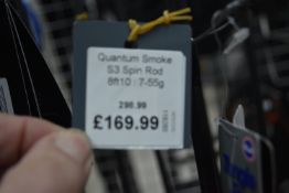 *Quantum Smoke S3 Spin Rod 8’10” 7-55g RRP: £298.99
