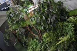 *Two Artificial Plants