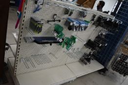 *Two Sections of Double Sided Racking (collection by appointment, contents not included)