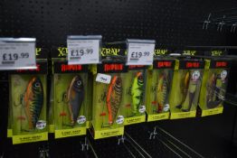 *Twelve Rapala Fishing Lures