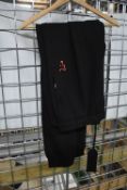*Fox Collection Black & Orange Joggers Size: XXL