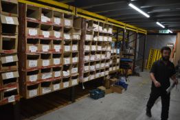 *Contents of Storeroom to Include Various Boxes, Racks, Pole Tubes, Cage Trolleys, etc. (not