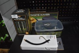 *Toastie Maker, Electric Boilie Grinder, Dip Kit, and Easy Fit Weight Hook