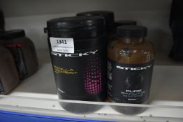 *Two Sticky Pure Sardine Hydro 50ml, and Two Sticky Manila Hook Bait Kits