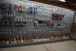 *Four and a Half Sections of Grey Racking (collection by appointment, contents not included)