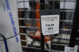 *Zebco Great White GWC 4pc Travel Boat Rod 2.4m 120g RRP: £34.95