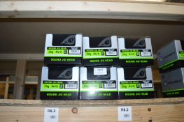 *Six Packs of Round Jig Heads 20g #4