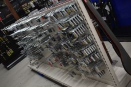 *Three Sections of Single Sided Racking (red panels not Included) (collection by appointment,