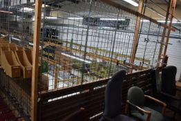 *Quantity of Wall Mesh Racking (collection by appointment, contents not included)