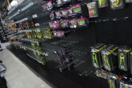 *Ten Sections of Black Racking (collection by appointment, contents not included)