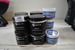 *Quantity of JH Baits Powder, Natural Extractor Feeding Stimulant, Candy Nut Crush, etc.