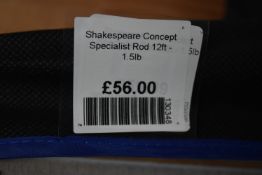 *Shakespeare Concept Specialist Rod 12ft 1.5lbs RRP: £56
