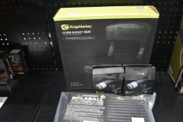 *Ridge Monky Cozy Bucket Seat, Two Multi Clamps, and Gardner Rolaball Longbase