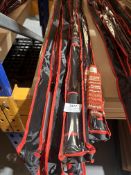 *Five Syntra Ready to Fish Kits Spin/Bass 8ft Rods