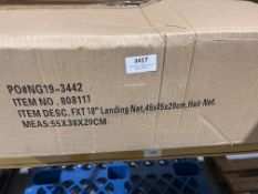 *Box of Twenty 808111 18” Landing Nets 45x35x20cm Hair Net