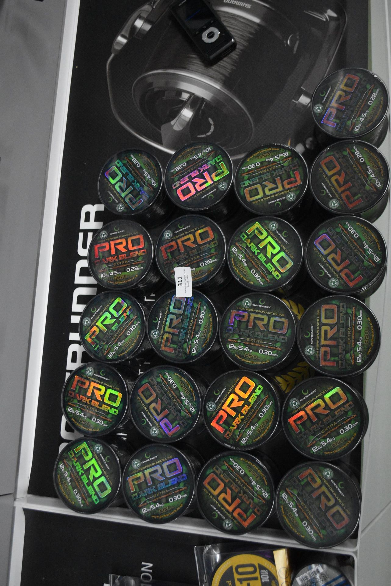 *Twenty-One 10lb and 12lb High Performance Pro Dark Blend Lines