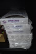 *Five Full and Two Part Boxes of Clear Polyethene Bags